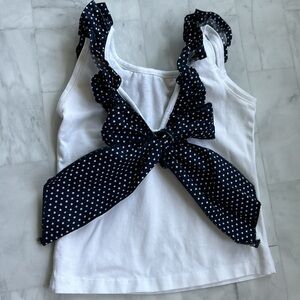 Phi Clothing Ruffle Bow Shirt Size 12M